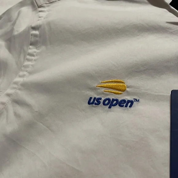 $100 Polo Ralph Lauren US Open Short Sleeve Cuffed Button Down Shirt VTG NWT - Picture 6 of 9